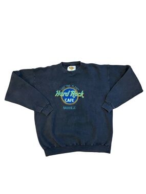 Vintage Hard Rock Cafe Nashville Sweatshirt large made in USA